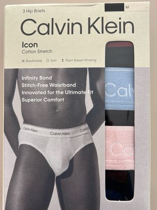Calvin Klein Pack 3 Slips Icon Talla M