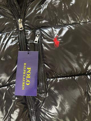 Abrigo acolchado Polo Ralph Lauren negro