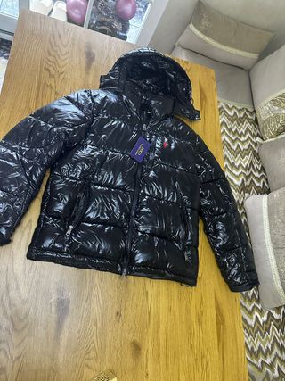 Abrigo acolchado Polo Ralph Lauren negro