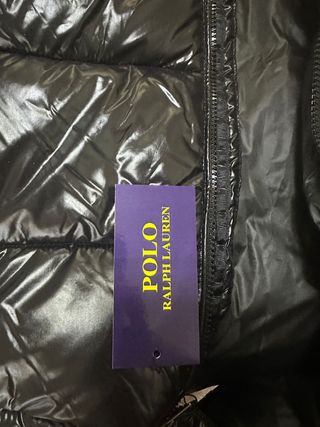 Abrigo acolchado Polo Ralph Lauren negro