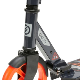 Patinete Scooter Oxelo MID 7 Niños Naranja Negro