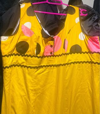 Vestido Flamenca Amarillo Talla 46