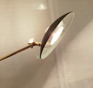 Lámpara de pie vintage regulable