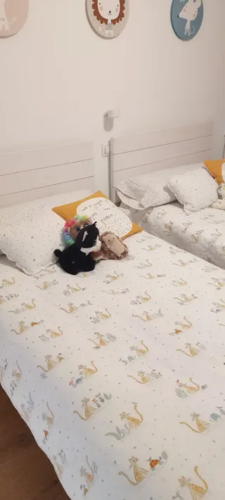 Cama infantil blanca