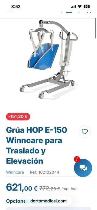 Grau elevadora personas en situacion dependencia