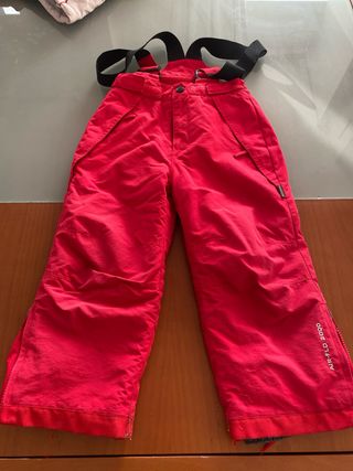 Conjunto esquí niño/a 4 años