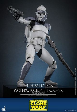 104th Battalion Wolfpack Clone Trooper Hot Toys