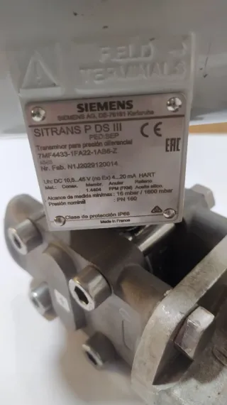 Transmisor Presión Siemens Diferencial