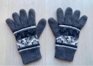 Guantes de lana de Alpaca peruanos. Nuevos