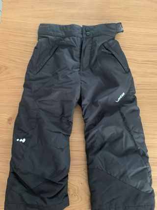Pantalón de esquí para niño negro