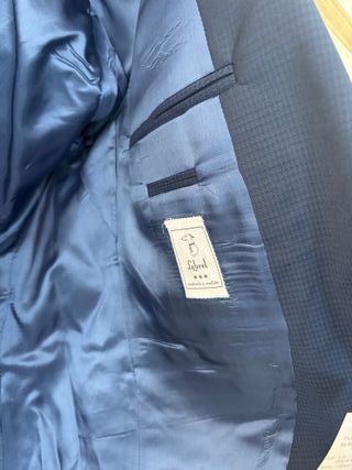 Traje azul lebrel Talla 56/50