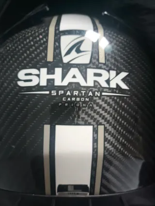 Casco Shark Carbono Anilla Seguridad