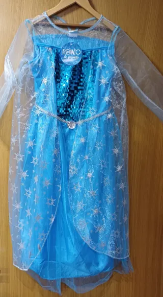 Disfraz Frozen Elsa Talla 4-6 años