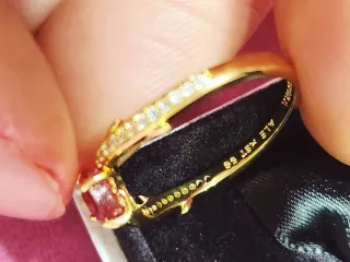 Anillo Pandora Rosa Encantada Bella y Bestia. T56