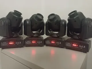 4 Teste Mobili 480W DJ Animazione