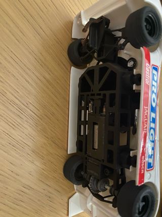 Scalextric Jaguar SRS2 Blanco