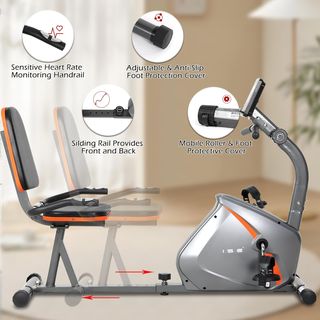 Bicicleta Estática ISE con Respaldo