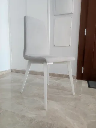 Juego 2 Sillas Comedor Tapizadas