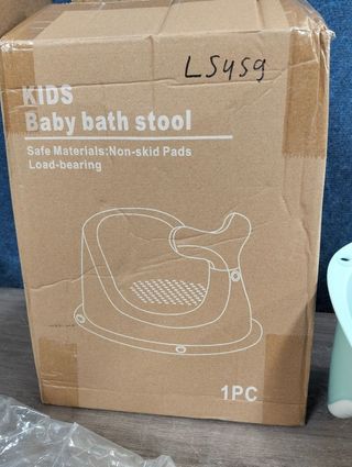 Lindo Asiento de Baño para Bebé Verde