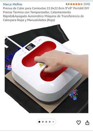 Prensa de Calor nueva