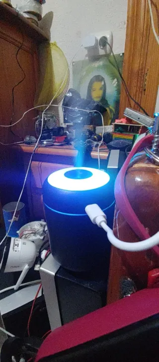 Altavoz Bluetooth con luz LED