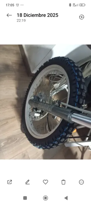 Derbi Senda 125cc  Motor honda