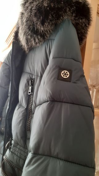 Anorak Invierno Ligero Azul verde