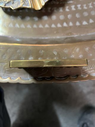 Ábaco de bronce antiguo