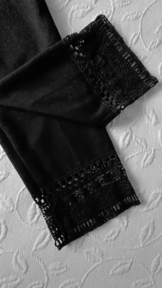 Pantalón Zara Negro Talla M