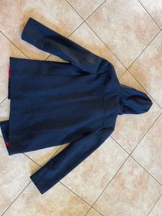 Cappotto bambino blu taglia XL