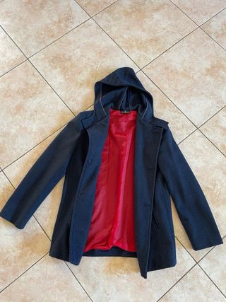 Cappotto bambino blu taglia XL