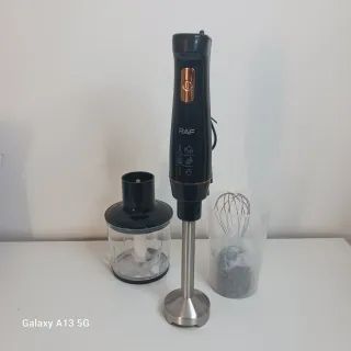 Batidora de mano 4 en 1, batidora multifuncional