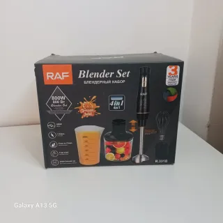 Batidora de mano 4 en 1, batidora multifuncional