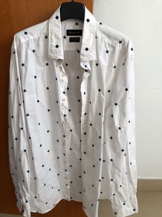 Camisa Massimo Dutti Estampada XL