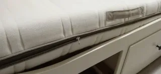 Cama infantil extensible blanca