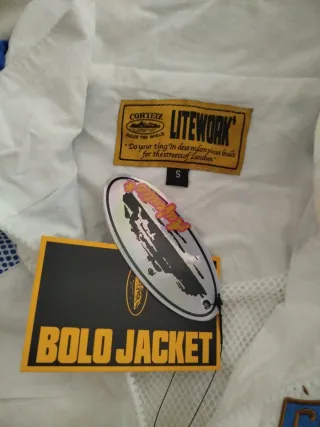 Chaqueta Corteiz Azul y Blanca