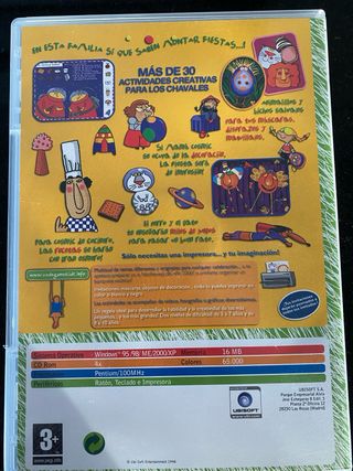 PC DVD ROM Locos por el Surf Ubisoft Y otros titul