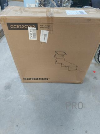 Tumbona plegable grande, 200 x 71 x 38 cm - Songmt