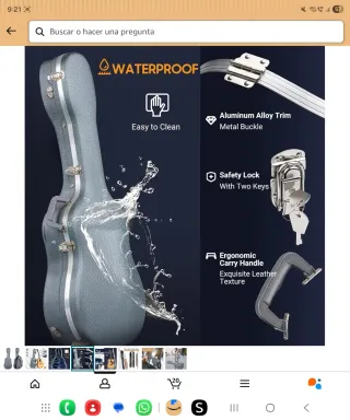 Maleta para guitarra