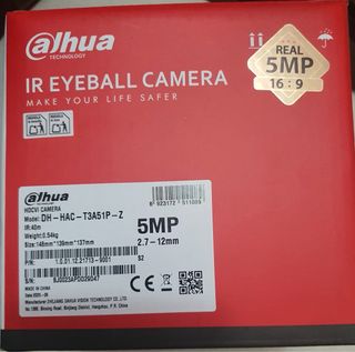 Cámara Dahua HDCVI IR Eyeball