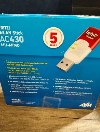 Adaptador WiFi USB FRITZ! WLAN Stick AC4