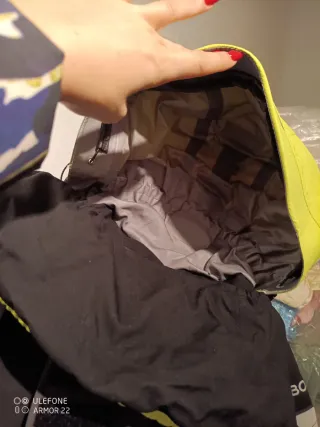 Chaqueta náutica Tribord hombre negra y gris