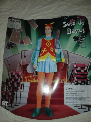 Disfraz Sota de Bastos