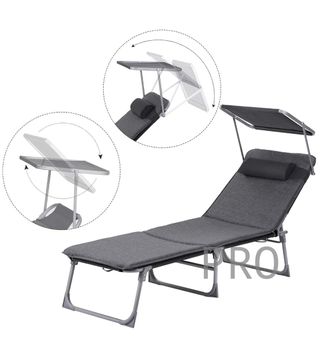 Tumbona plegable - SONGMICS