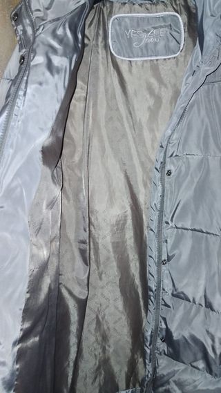 Giubbotto donna YES ZEE grigio con cappuccio