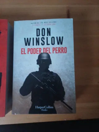 La frontera, El Cártel y El poder del perro.