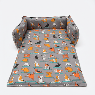Cama pequeña multiusos para mascotas. Yoga