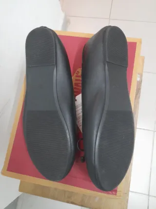 Manoletinas negras con lazo