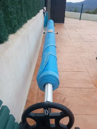 Manta Térmica Piscina Azul