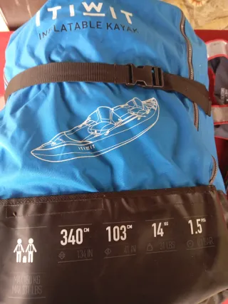 Kayak hinchable Itiwit 340cm